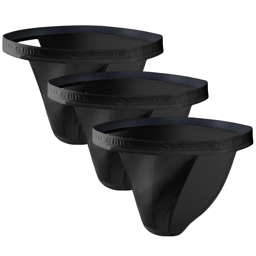 3X Slipy Męskie bawełniane typu Tanga