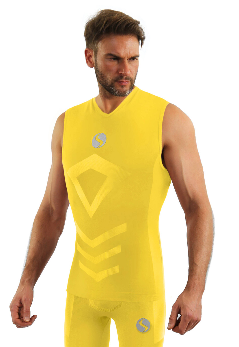 Koszulka Męska Bez Rękawów Termoaktywna CL38