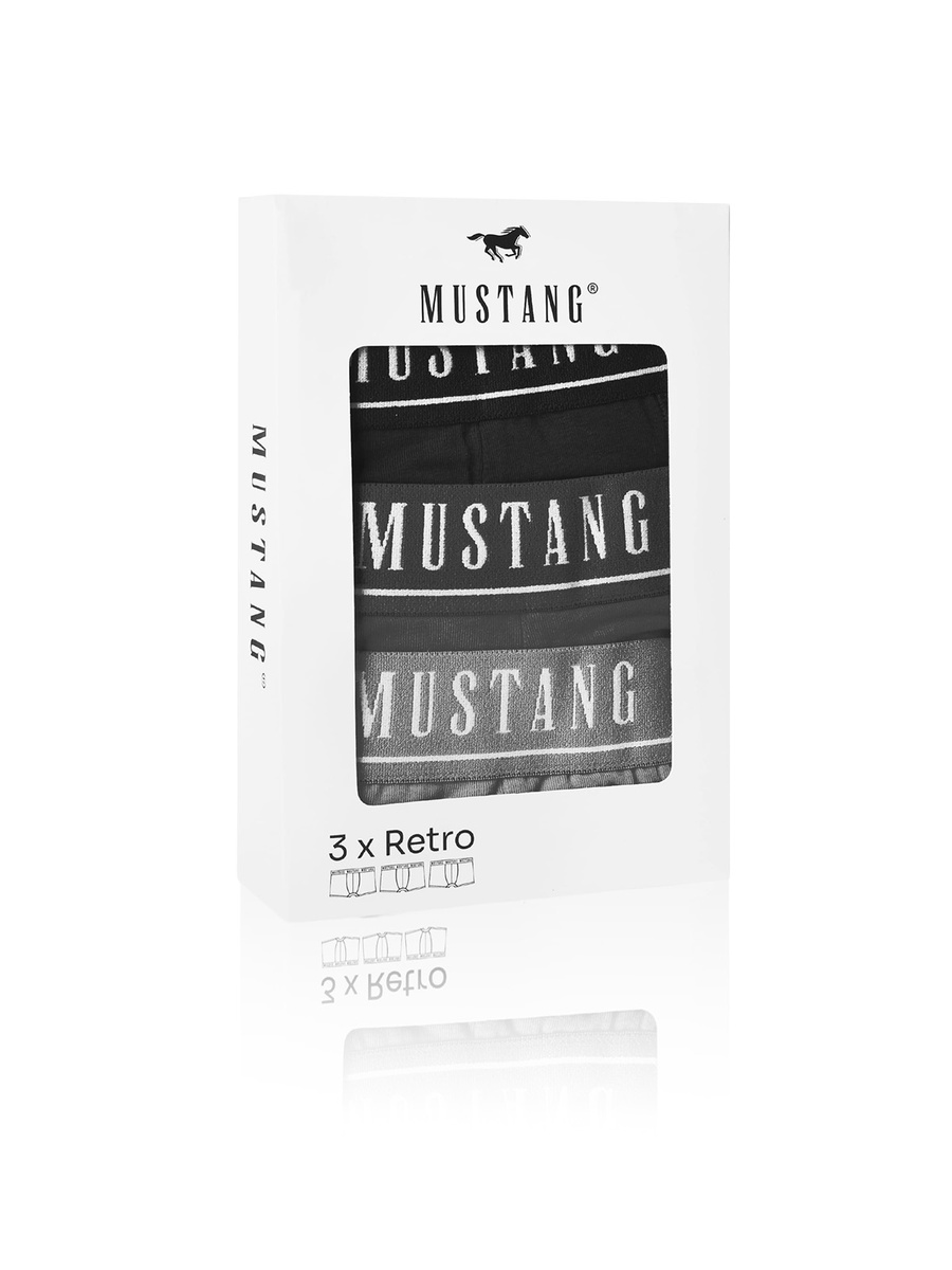 Bokserki Męskie Mustang 4046-1003 400 3 Pack