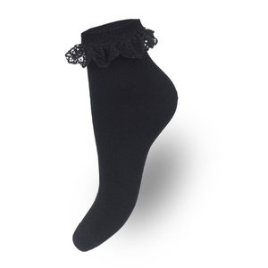 Skarpetki damskie z koronką 897