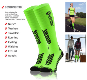 Sportowe Podkolanówki Kompresyjne Unisex 2-pack