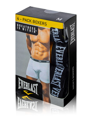 Bokserki Męskie Bawełniane Everlast 4 Pack