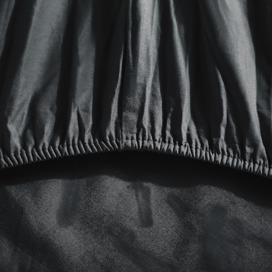 PRZEŚCIERADŁO SATYNA CZARNE