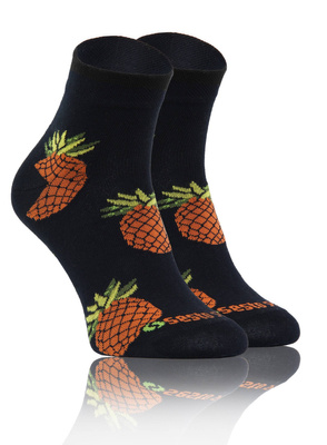Skarpetki Wzorowane Finest Cotton Krótka