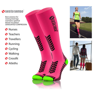 Skarpety Sportowe Podkolanówki Kompresyjne