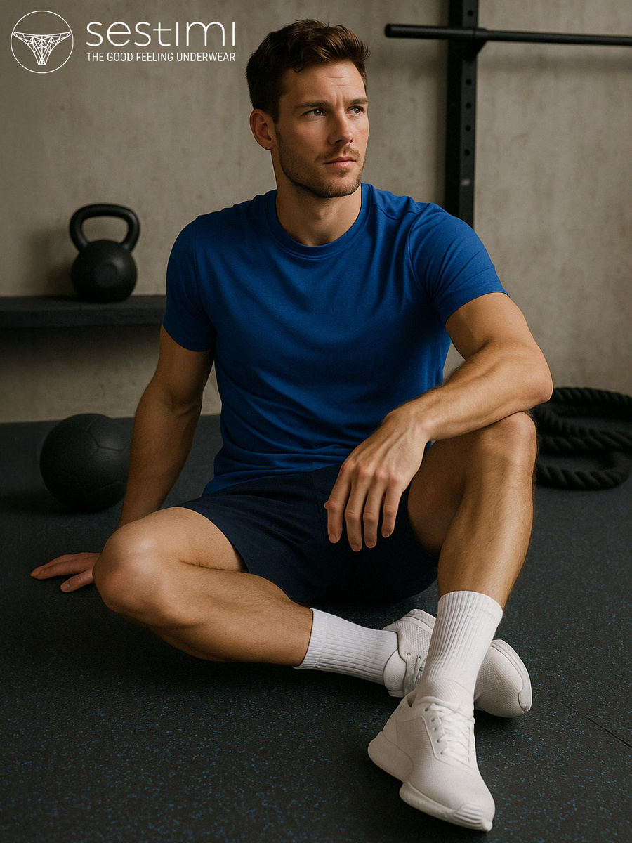 Skarpety Męskie gładkie Sportowe GO!