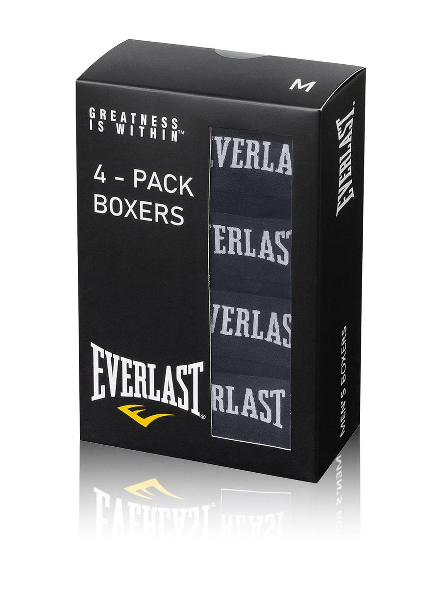Bokserki Męskie Bawełniane Everlast 4 Pack