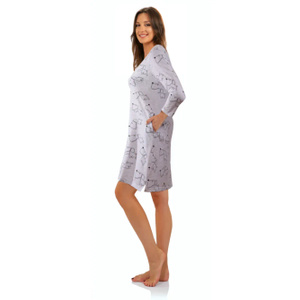 Bawełniana Koszula nocna damska
