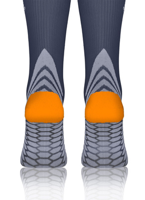 2x Sportowe KOMPRESYJNE długie skarpety do biegania