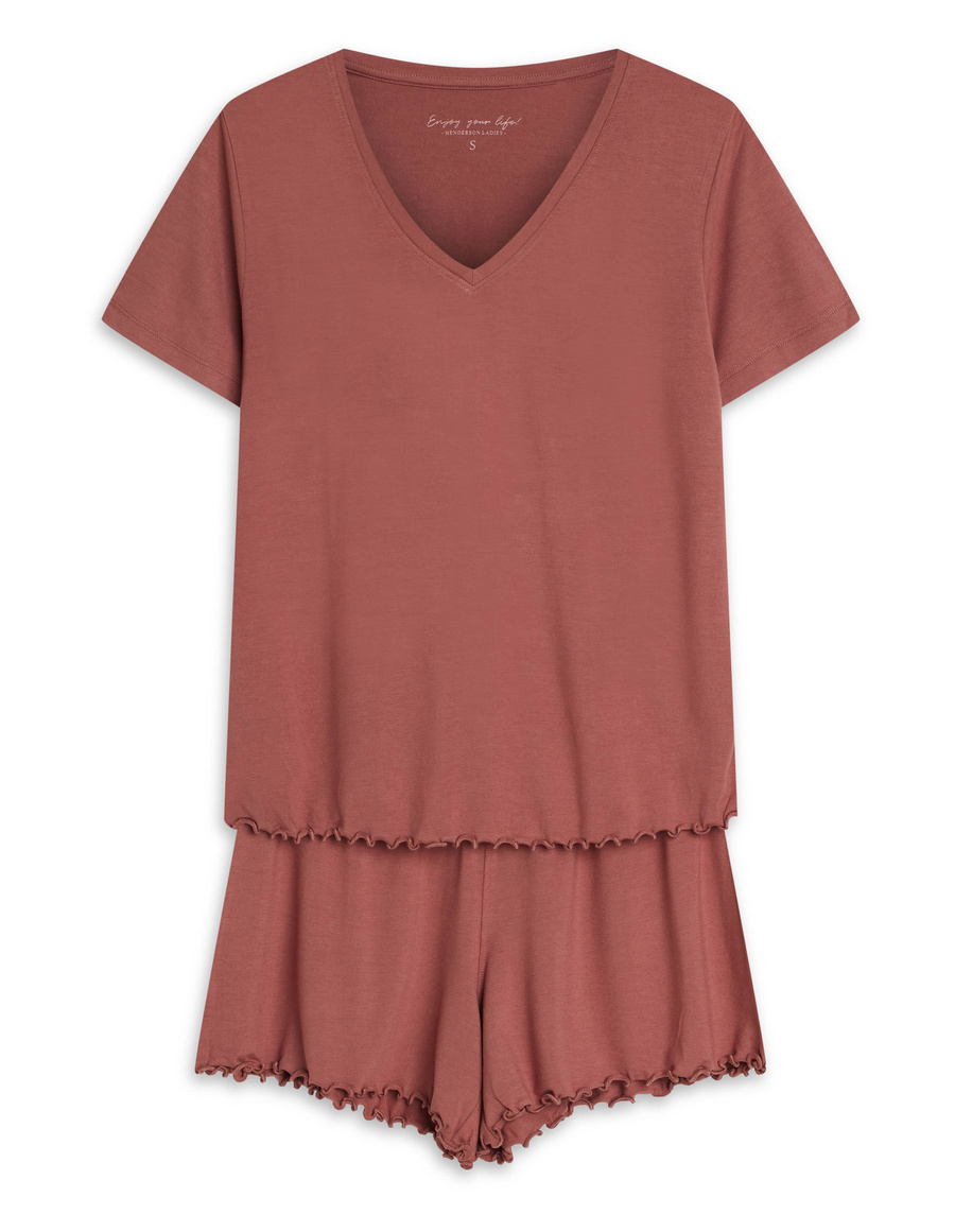 Damska piżama Noves 43022 mauve