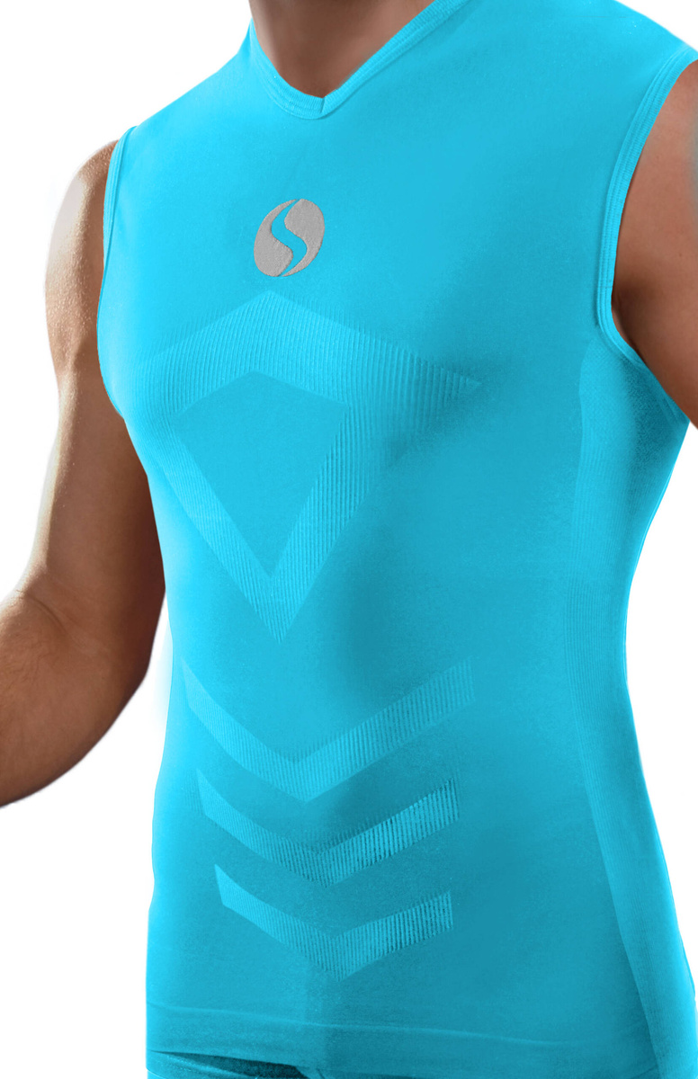 Koszulka Męska Bez Rękawów Termoaktywna CL38
