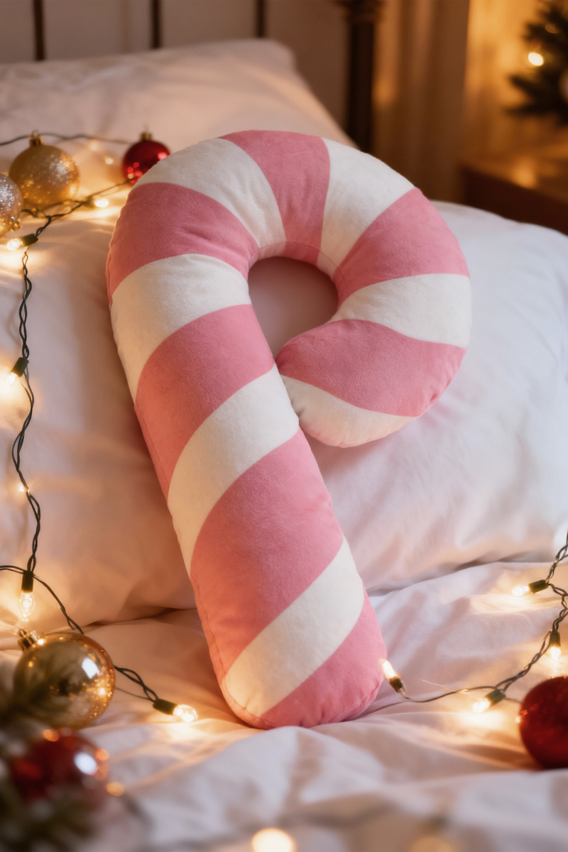 Poduszka Świąteczna Laska Cukrowa