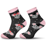 Skarpetki damskie nie do pary Myszki