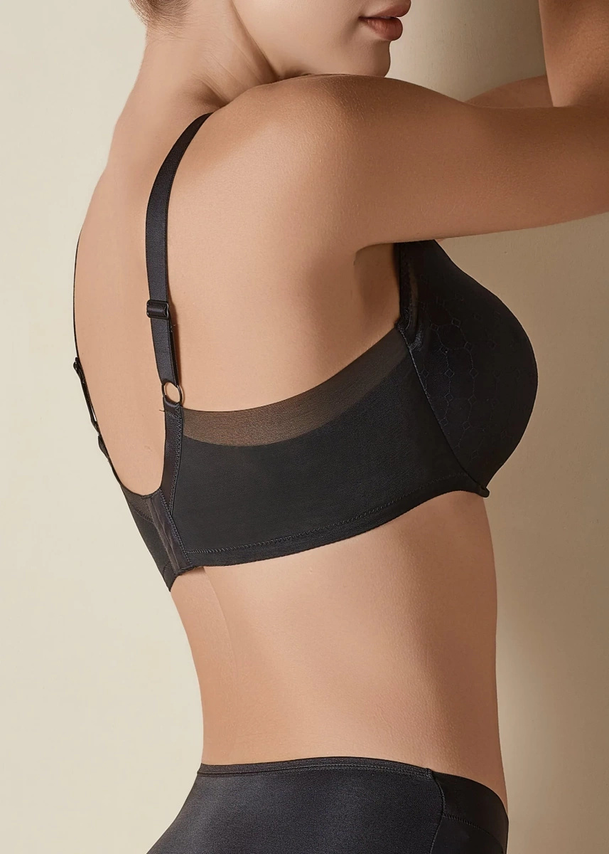 ROXANA Biustonosz Soft, negro/czarny