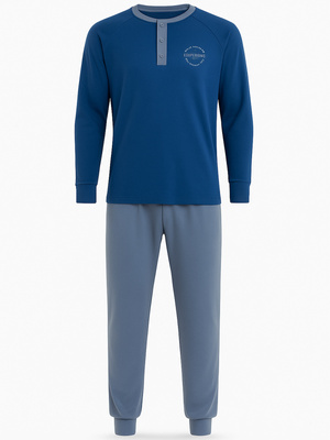 Piżama męska z długim rękawem