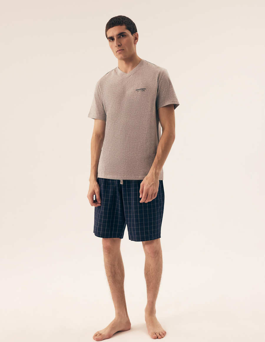 Piżama Męska 42618 Grey