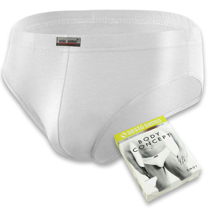 3x Antyalergiczne wyprofilowane slipy męskie LEOPARD 