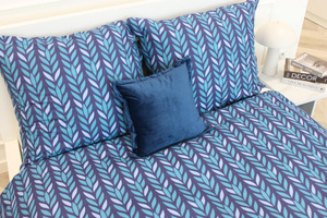 POŚCIEL BAWEŁNA KŁOS GRANAT