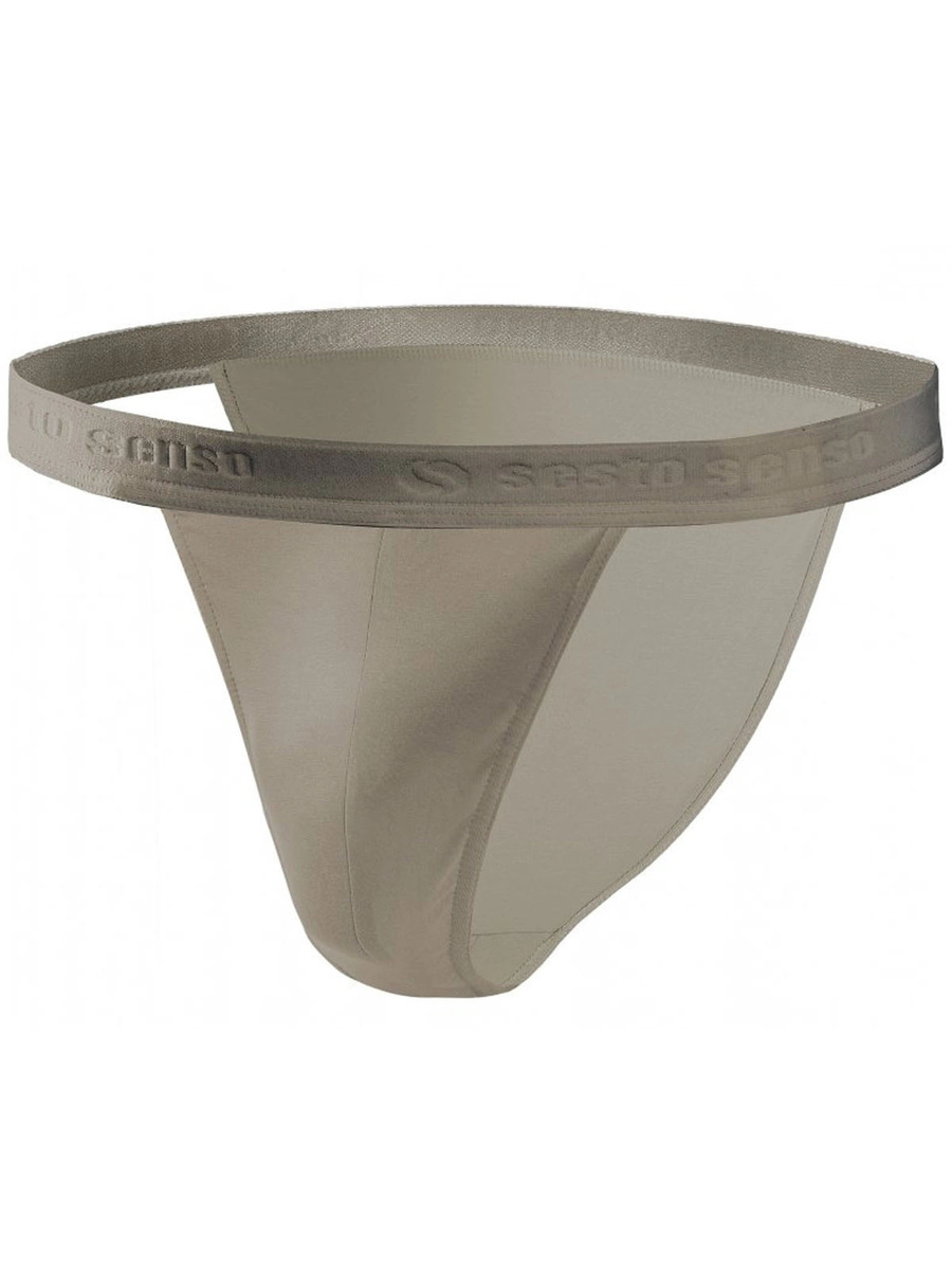 Beżowe sportowe slipy męskie 95% bawełna Puma Tanga Sesto Senso – komfort i styl.