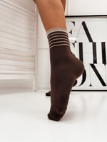 Skarpetki damskie Paski z lurexem 200