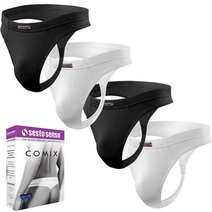 4X Stringi męskie z micromodalu Comix