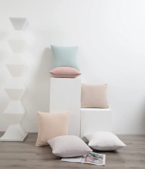 Poszewka Muślinowa Biała Z Zapięciem