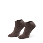 Granatowe Stopki Lniane Unisex Fresh