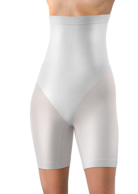 Białe bezszwowe majtki damskie wyszczuplające Sesto Senso – dyskretna poprawa sylwetki