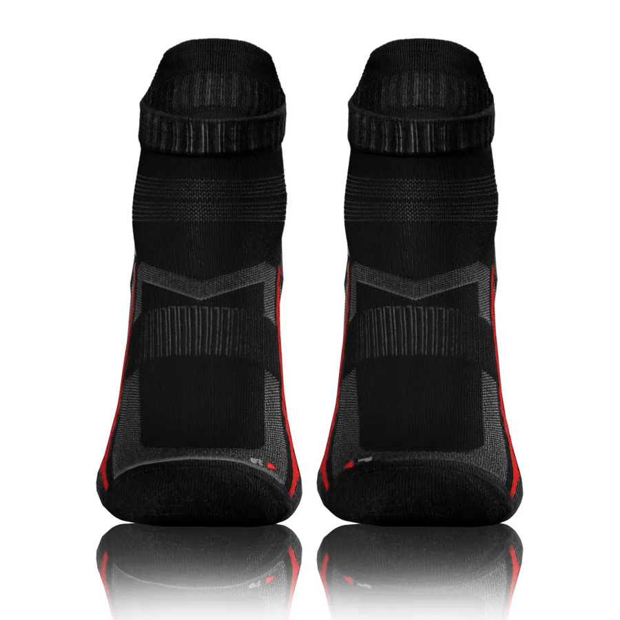 Oddychające krótkie skarpety sportowe unisex 4-pak SKB07 Sesto Senso – komfort i wsparcie