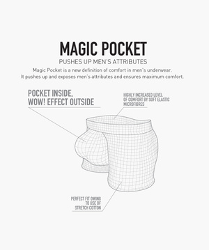 Szorty męskie Magic Pocket