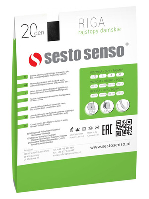 Beżowe półmatowe ekskluzywne rajstopy damskie 2-pak Riga Sesto Senso – na specjalne wyjścia