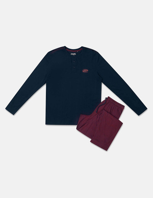 Piżama męska Udos Henderson wielokolorowa