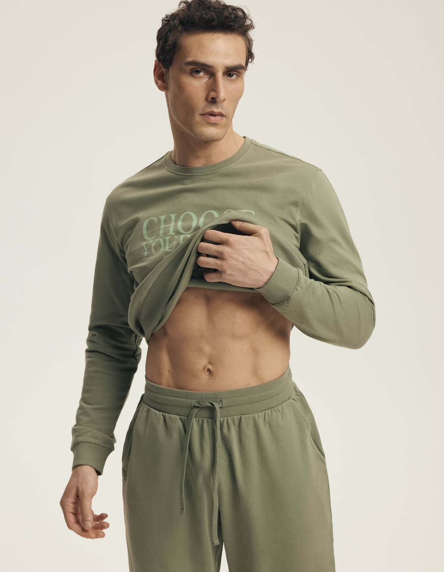 Piżama męska 43484 military