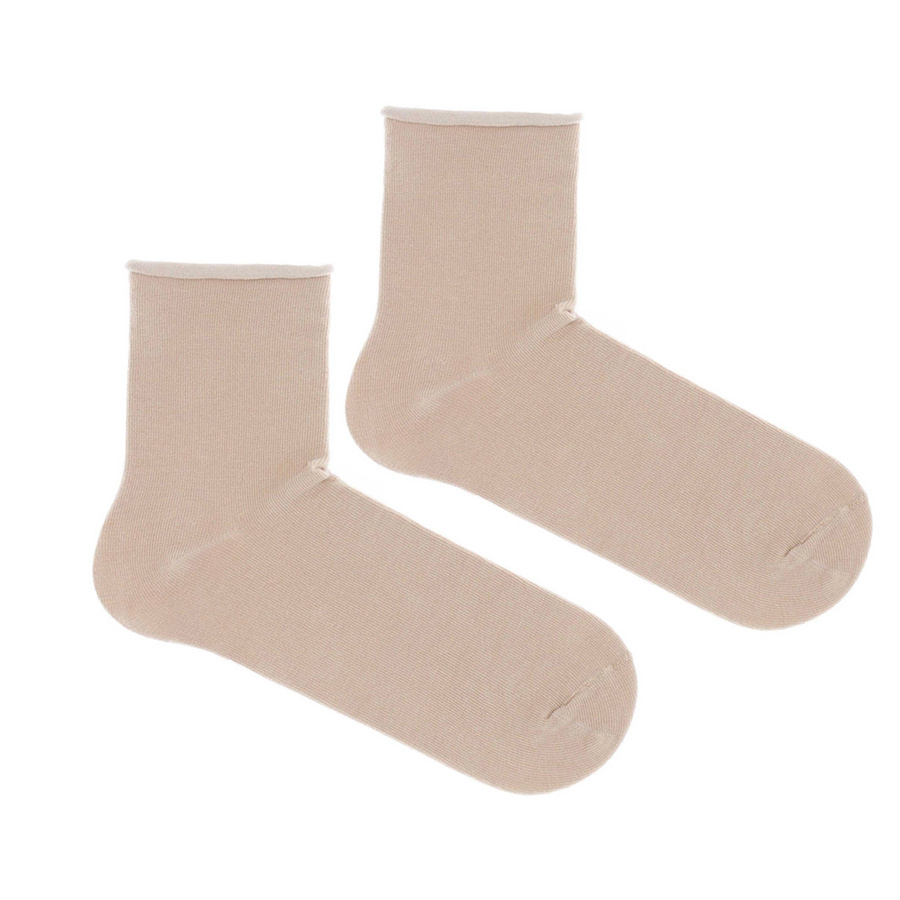 Skarpety damskie gładkie bezuciskowe 064