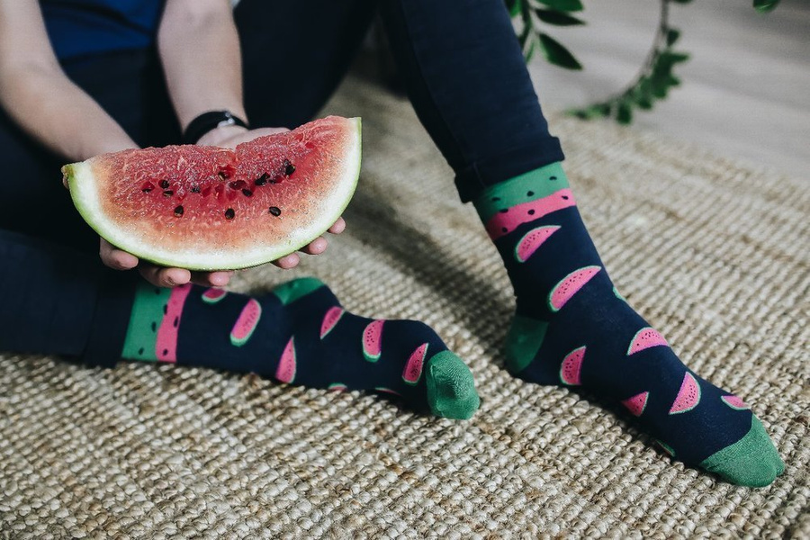 Kolorowe ZABAWNE bawełniane skarpety Art. 1917 Intenso