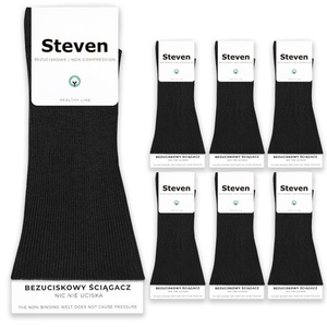 7X Skarpety medyczne nieuciskowe Art. 018 Steven