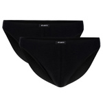 Slipy Męskie Mini Czarne Bawełna Pima