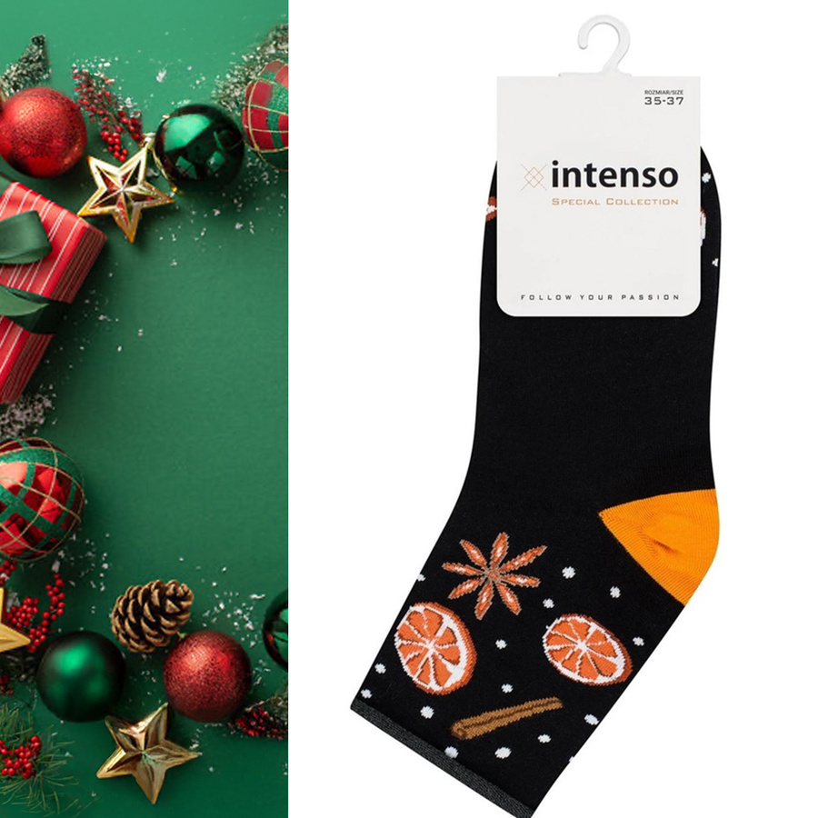 Skarpetki świąteczne damskie Intenso ART. 365