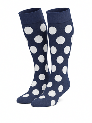 Podkolanówki damskie w grochy aPair