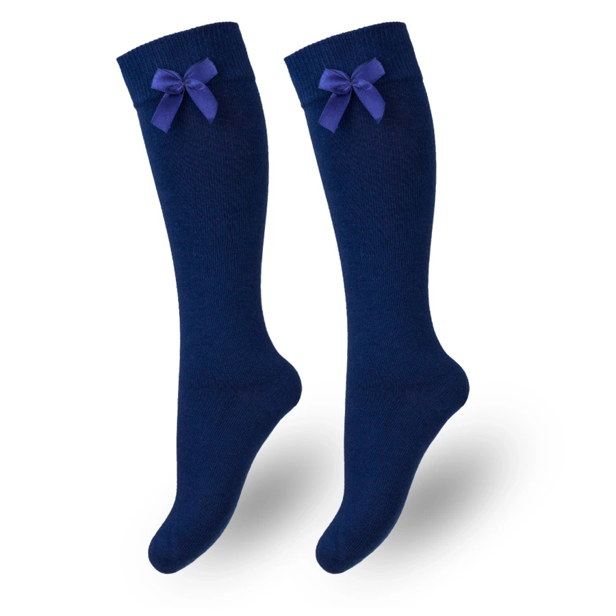 Podkolanówki Dziecięce z Kokardką 781