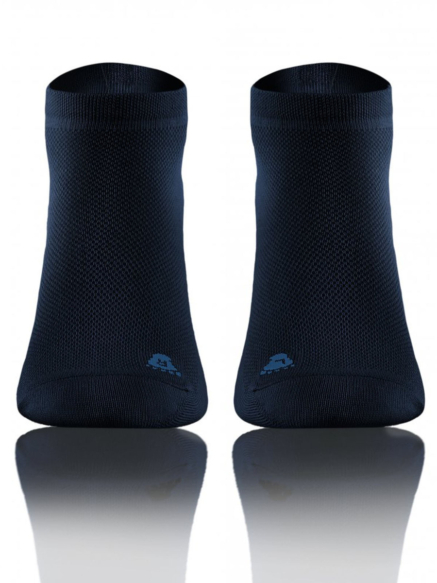 Granatowe skarpetki stopki damskie męskie 6 par Sneakers Sesto Senso – codzienny komfort