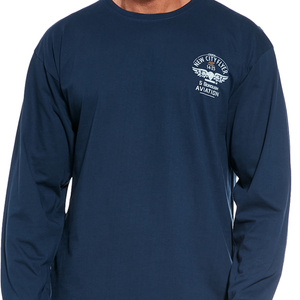 Piżama Męska Długi Rękaw 124