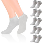 Czarne Stopki Męskie Bawełniane 5-pack