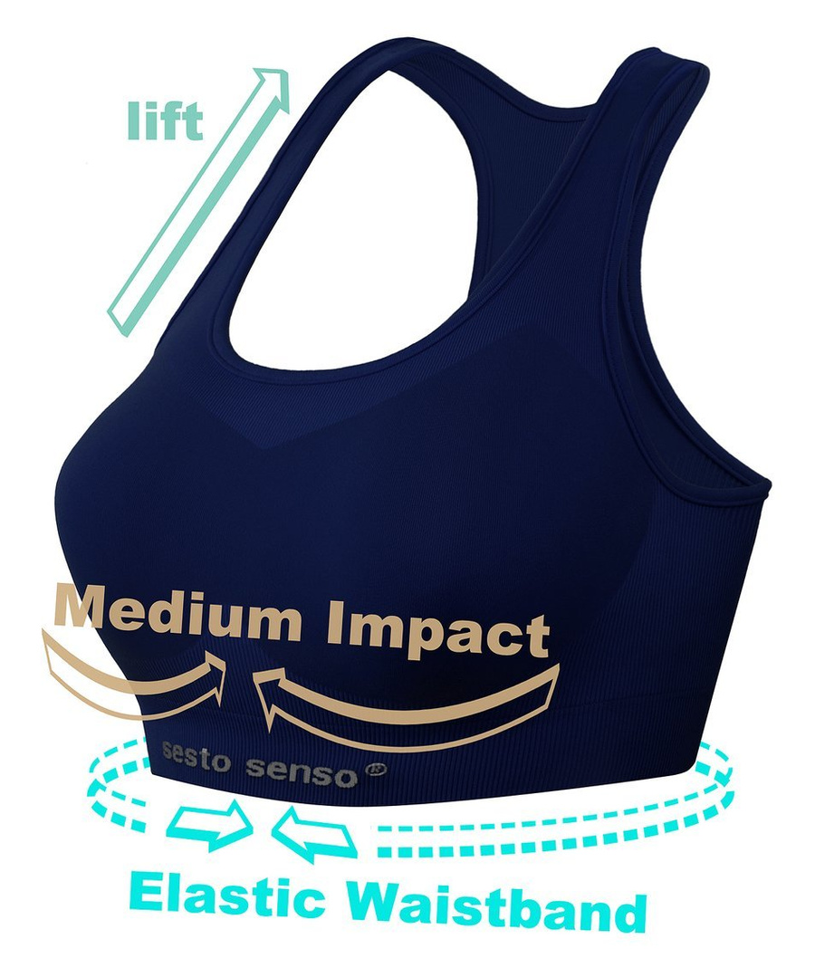 Bezszwowy Top Sportowy