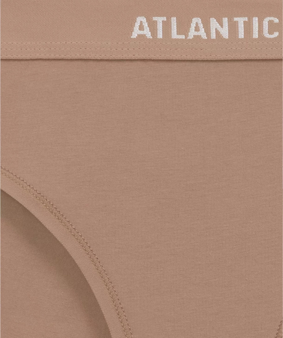 Figi Damskie Seria 3clp-012b Ecru Beżowy