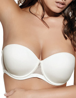 ESMERALDA Biustonosz Usztywniany, marfil/perła