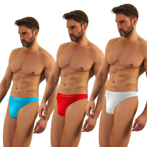 3x Stringi Męskie bezszwowe sportowe