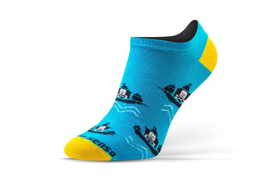 Pirat skarpety stopki unisex 90% bawełna Finest Cotton Sesto Senso – styl i wygoda