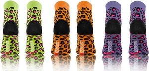 Kolorowe skarpety za kostkę 3-pak 90% bawełna Finest Sesto Senso – komfort i styl codzienny