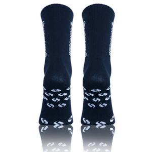 Granatowe oddychające skarpety sportowe 88% bawełna SKB02 Sesto Senso – komfort i trwałość